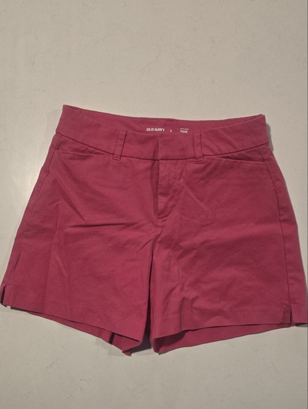 Old Navy Women's Pink Highrise Pixie Shorts